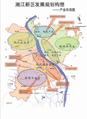 在蓄势腾飞的湘江新区 感受城市发展脉搏(组图)图片