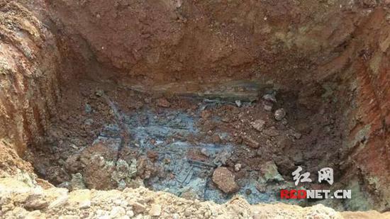 【快讯】长沙开福区一工地施工时挖出古墓 星