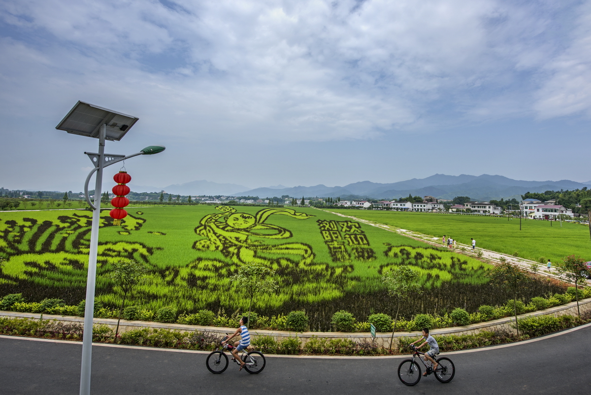 两型村庄之浏阳市古港镇梅田湖村